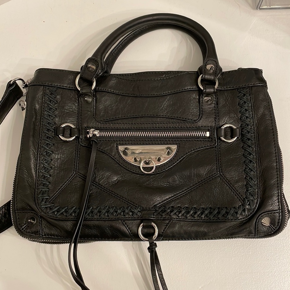 Sam Edelman black leather purse
